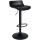 Barhocker HLO-CP238 Kunstleder ~ schwarz