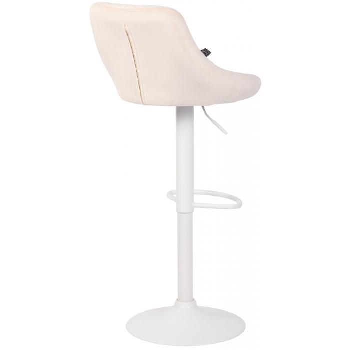 Barhocker HLO-CP268 Samt wei ~ creme