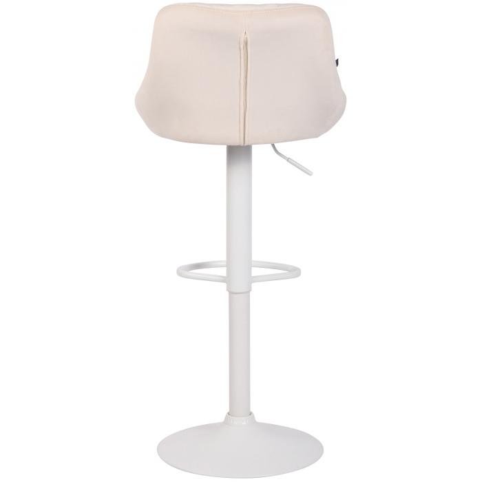 Barhocker HLO-CP268 Samt wei ~ creme