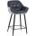 Barhocker HLO-CP261 Samt ~ dunkelgrau Barhocker HLO-CP261 Samt ~ dunkelgrau