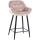 Barhocker HLO-CP261 Samt ~ pink