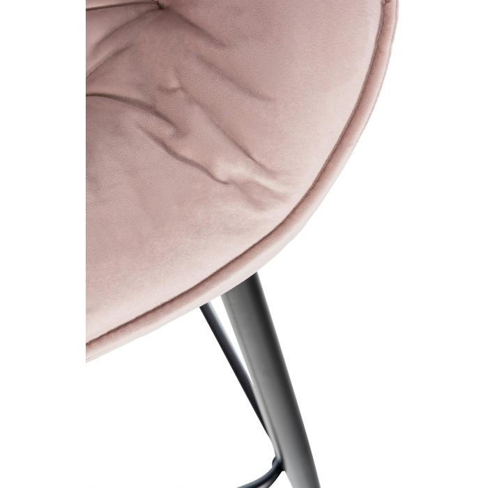 Barhocker HLO-CP261 Samt ~ pink