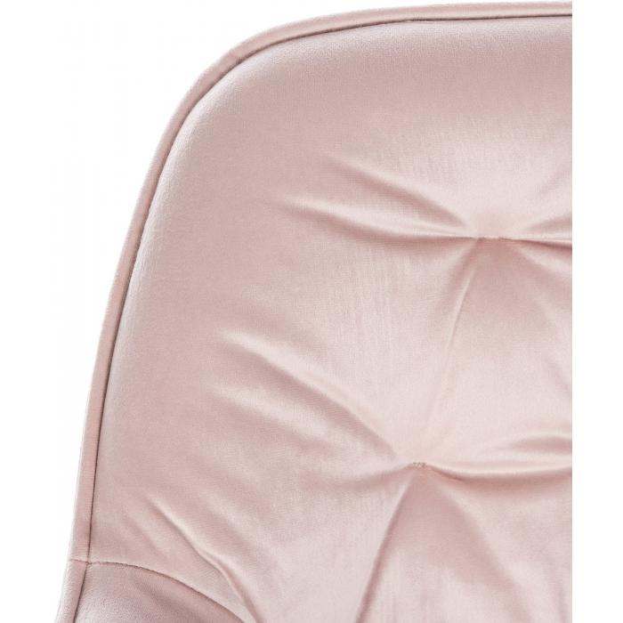 Barhocker HLO-CP261 Samt ~ pink