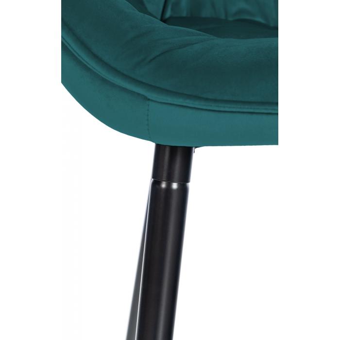 Barhocker HLO-CP261 Samt ~ dunkelgrn