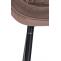 Barhocker HLO-CP261 Samt ~ braun