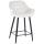 Barhocker HLO-CP261 Samt ~ cremewei