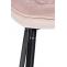 2er Set Barhocker HLO-CP261 Samt ~ pink