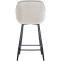 2er Set Barhocker HLO-CP261 Samt ~ grau
