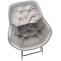 2er Set Barhocker HLO-CP261 Samt ~ grau
