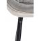 2er Set Barhocker HLO-CP261 Samt ~ grau
