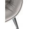 2er Set Barhocker HLO-CP261 Samt ~ grau