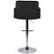 Barhocker HLO-CP326 Samt chrom ~ schwarz