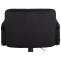 Barhocker HLO-CP326 Samt chrom ~ schwarz
