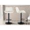 2er Set Barhocker HLO-CP298 Samt ~ creme
