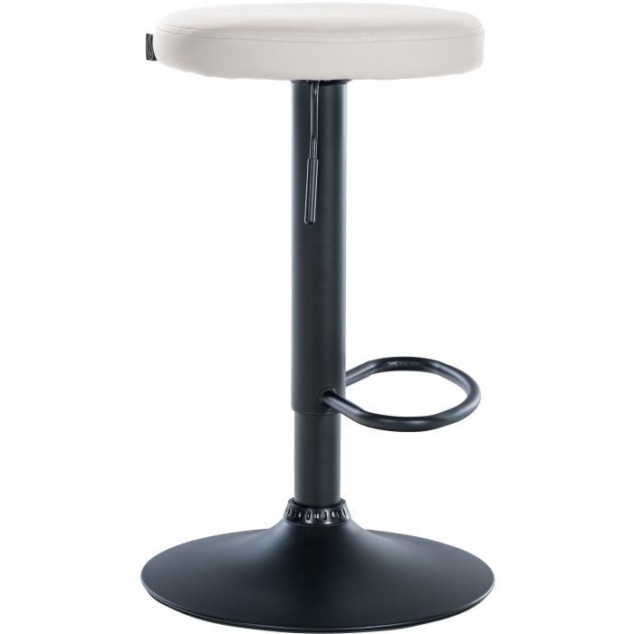 Barhocker HLO-CP290 Kunstleder schwarz ~ wei