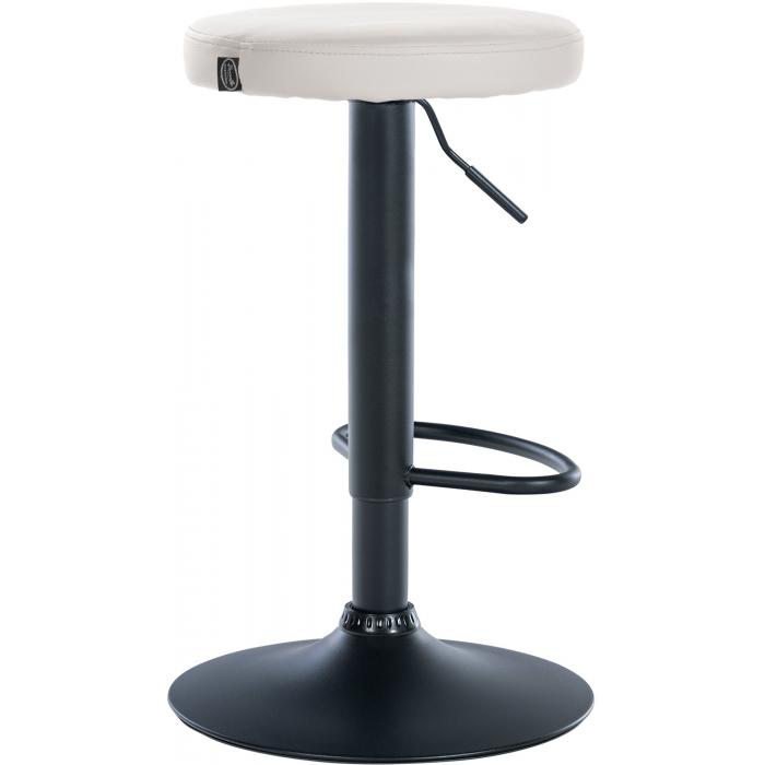 Barhocker HLO-CP290 Kunstleder schwarz ~ wei