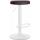 Barhocker HLO-CP290 Kunstleder wei ~ braun