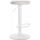 Barhocker HLO-CP290 Kunstleder wei ~ wei