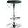 Barhocker HLO-CP291 Samt chrom ~ grn