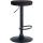 Barhocker HLO-CP291 Samt schwarz ~ schwarz