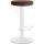 Barhocker HLO-CP291 Samt wei ~ braun