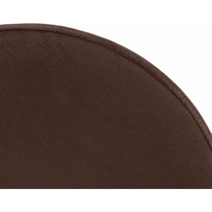 Barhocker HLO-CP291 Samt wei ~ braun