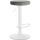 Barhocker HLO-CP291 Samt wei ~ grau
