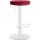 Barhocker HLO-CP291 Samt wei ~ rot