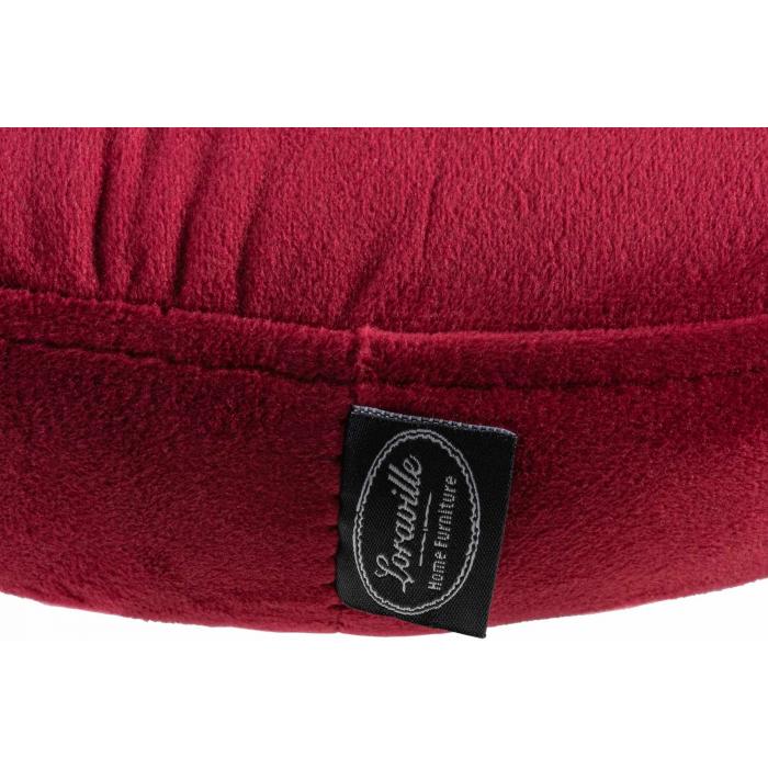 Barhocker HLO-CP291 Samt wei ~ rot