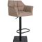 Barhocker HLO-CP1 B Filz ~ taupe