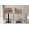 Barhocker HLO-CP1 B Filz ~ taupe