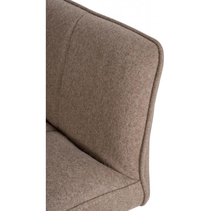 Barhocker HLO-CP1 B Filz ~ taupe