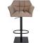 Barhocker HLO-CP1 B Filz ~ taupe