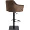 Barhocker HLO-CP1 B Samt ~ braun