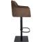 Barhocker HLO-CP1 B Samt ~ braun