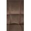 Barhocker HLO-CP1 B Samt mit 4-Fu Gestell ~ braun