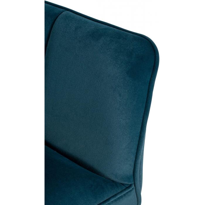 Barhocker HLO-CP1 E Samt mit 4-Fu Gestell ~ grn