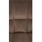 Barhocker HLO-CP1 W Samt mit 4-Fu Gestell ~ braun