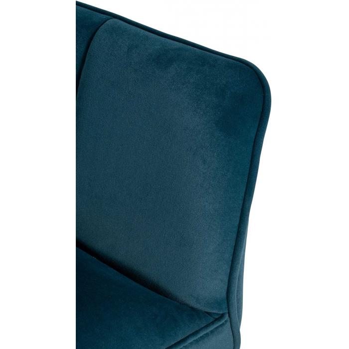 Barhocker HLO-CP1 W Samt mit 4-Fu Gestell ~ grn