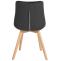 2er Set Sthle HLO-CP26 Samt ~ schwarz