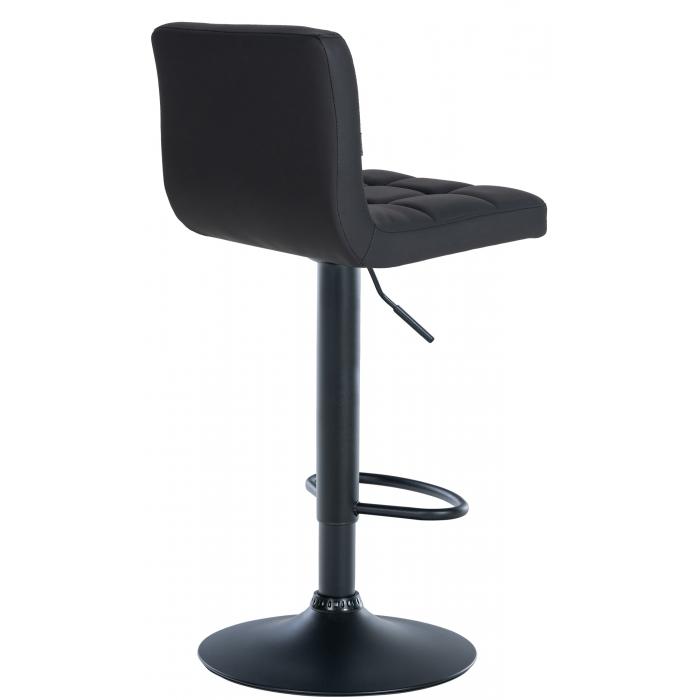 Barhocker HLO-CP258 Kunstleder schwarz ~ schwarz