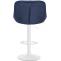 2er Set Barhocker HLO-CP268 Samt wei ~ blau