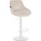 2er Set Barhocker HLO-CP268 Samt wei ~ creme