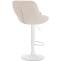 2er Set Barhocker HLO-CP268 Samt wei ~ creme