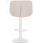2er Set Barhocker HLO-CP268 Samt wei ~ creme