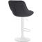 2er Set Barhocker HLO-CP268 Samt wei ~ dunkelgrau