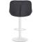 2er Set Barhocker HLO-CP268 Samt wei ~ dunkelgrau