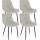 4er Set Sthle HLO-CP54 Samt ~ creme