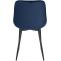 4er Set Sthle HLO-CP54 Samt ~ blau