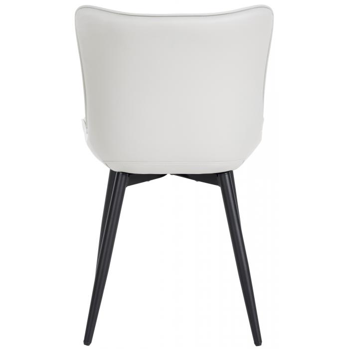 2er Set Sthle HLO-CP10 Kunstleder ~ wei